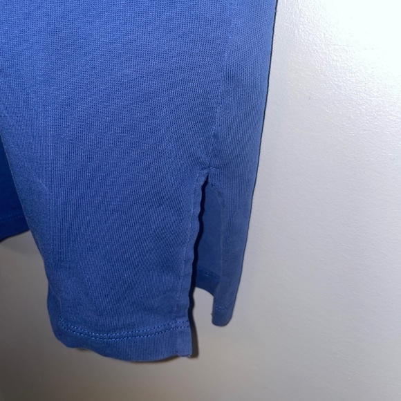 EUC Tommy Bahama Pima Cotton Blue Shift Shirt Dress Size Medium - Picture 4 of 10